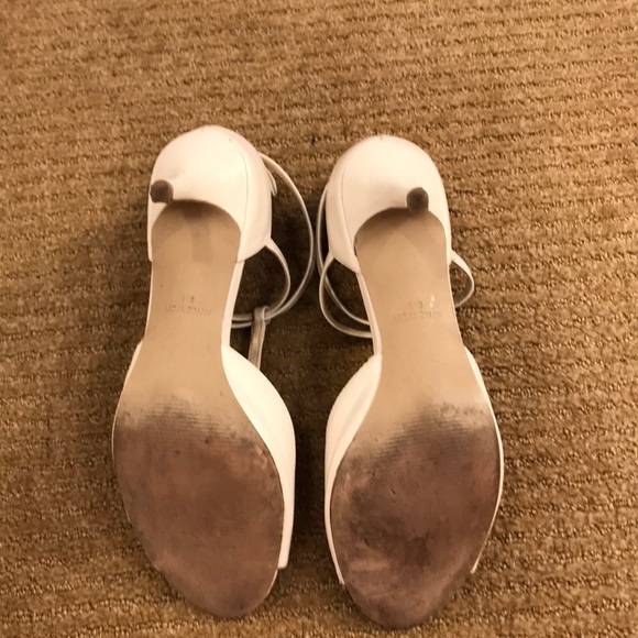 Off white Nine West mid heel pump - Picture 4 of 8